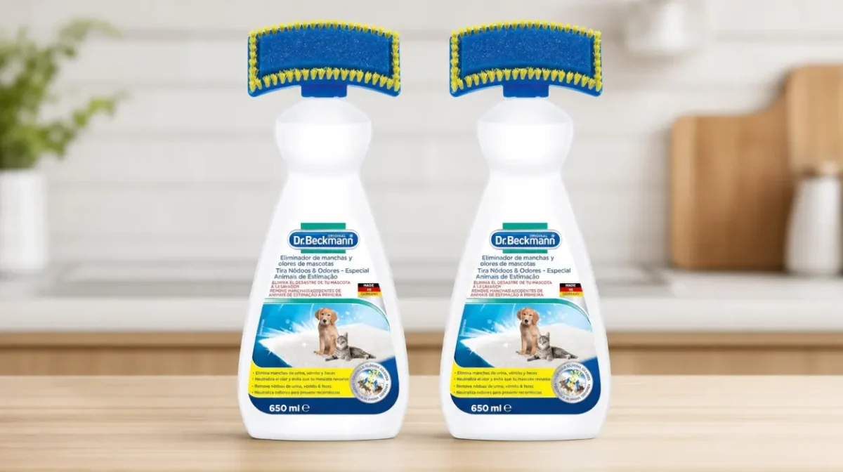 Pack x2 Quitamanchas y olores de mascotas Dr. Beckmann de 650 ml