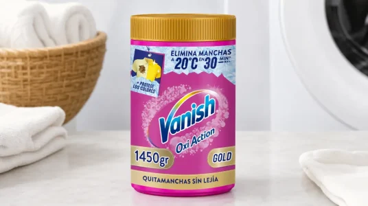 Quitamanchas Vanish Gold en polvo de 1450 g, sin lejía