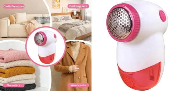 Quitapelusas eléctrico para ropa