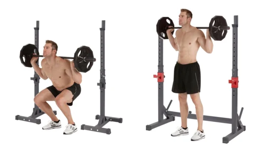 rack ajustable para pesas Allinlife