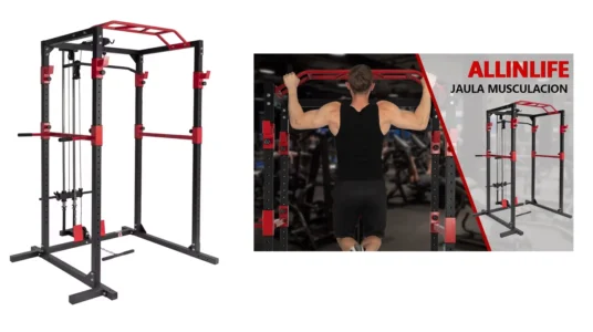 rack jaula musculación allinlife barata