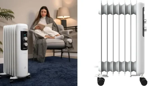 Radiador eléctrico Cecotec ReadyWarm 750 Space White