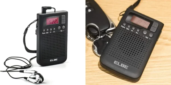 Radio de bolsillo ELBE RF-93 AM/FM