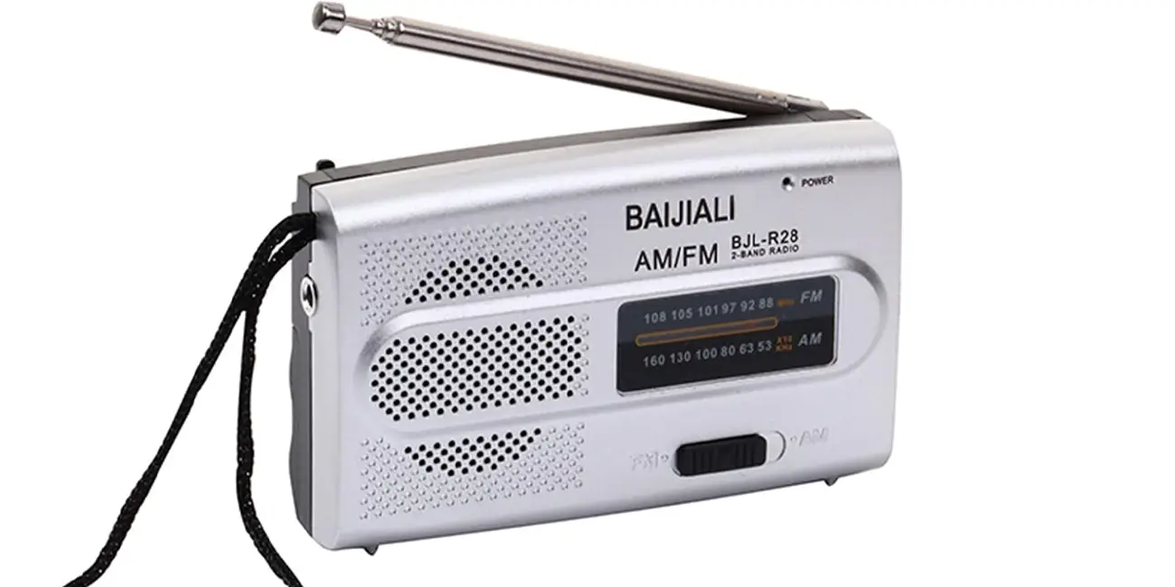 Radio portátil BAIJIALI AM/FM