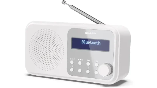 Radio FM portátil Sharp DR-P420(WH)