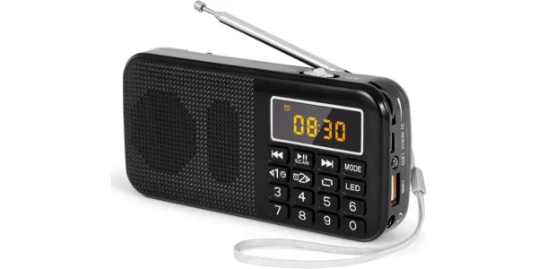 Radio FM portátil PRUNUS J-725