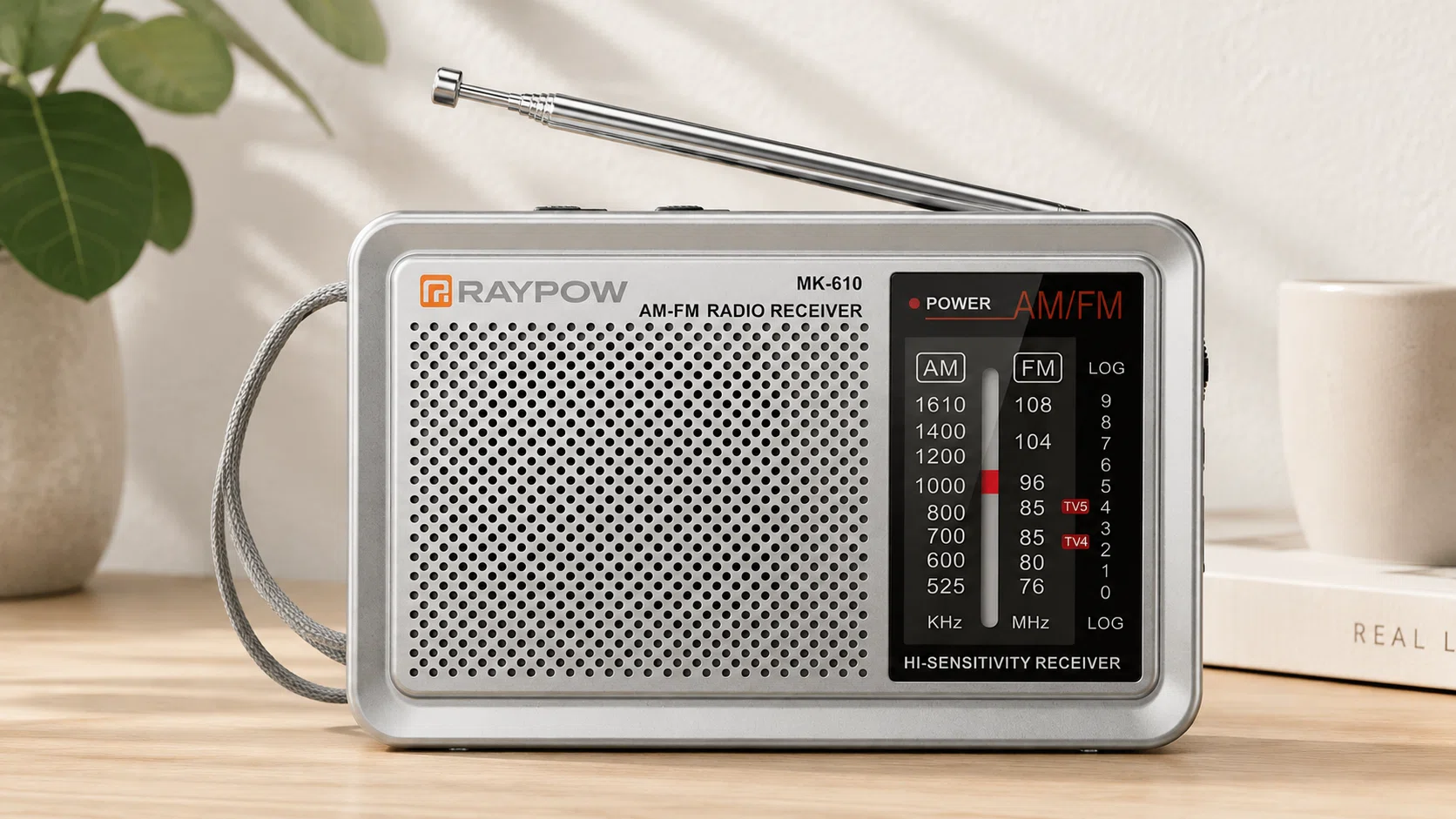 Radio portátil Raypow AM/FM