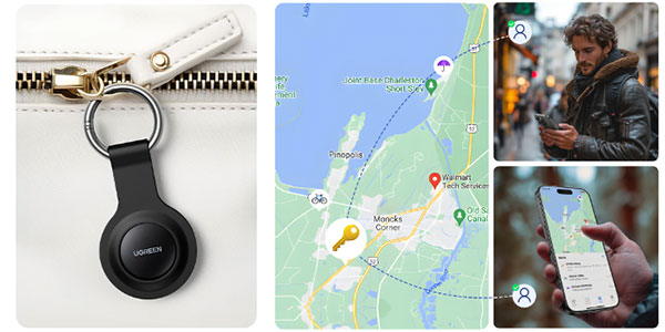 Rastreador GPS Ugreen con Bluetooth barato