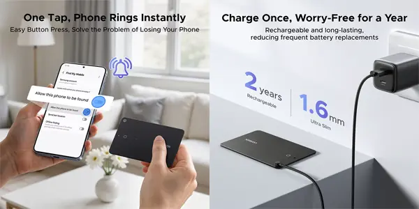 Rastreador de objetos UGREEN