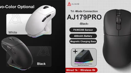 Ratón inalámbrico AJAZZ AJ179 PAW 3395 PRO