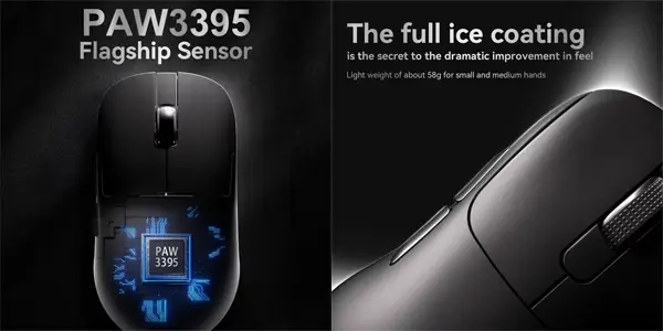 Ratón inalámbrico AJAZZ AJ179 PAW 3395 PRO