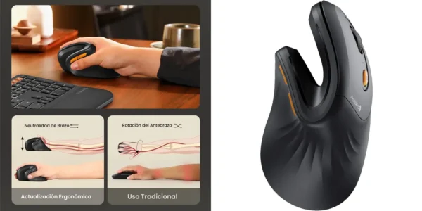 Ratón inalámbrico ergonómico ProtoArc EM11 NL
