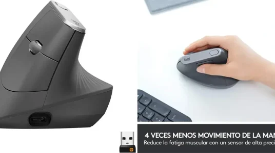 Ratón inalámbrico Logitech MX Vertical
