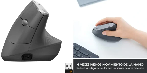 Ratón inalámbrico Logitech MX Vertical