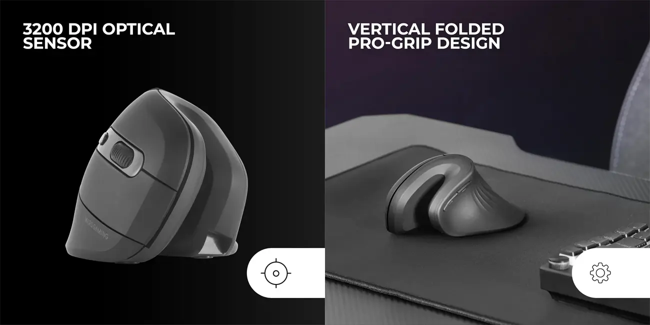 Ratón Mars Gaming MMW-ERGOPRO