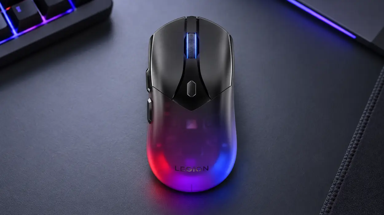Ratón inalámbrico Lenovo Legion M410 RGB, 6 botones y batería recargable de 53 h