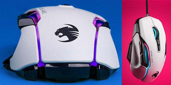 Ratón gaming óptico Roccat Kone Aimo con cable de 23 botones barato