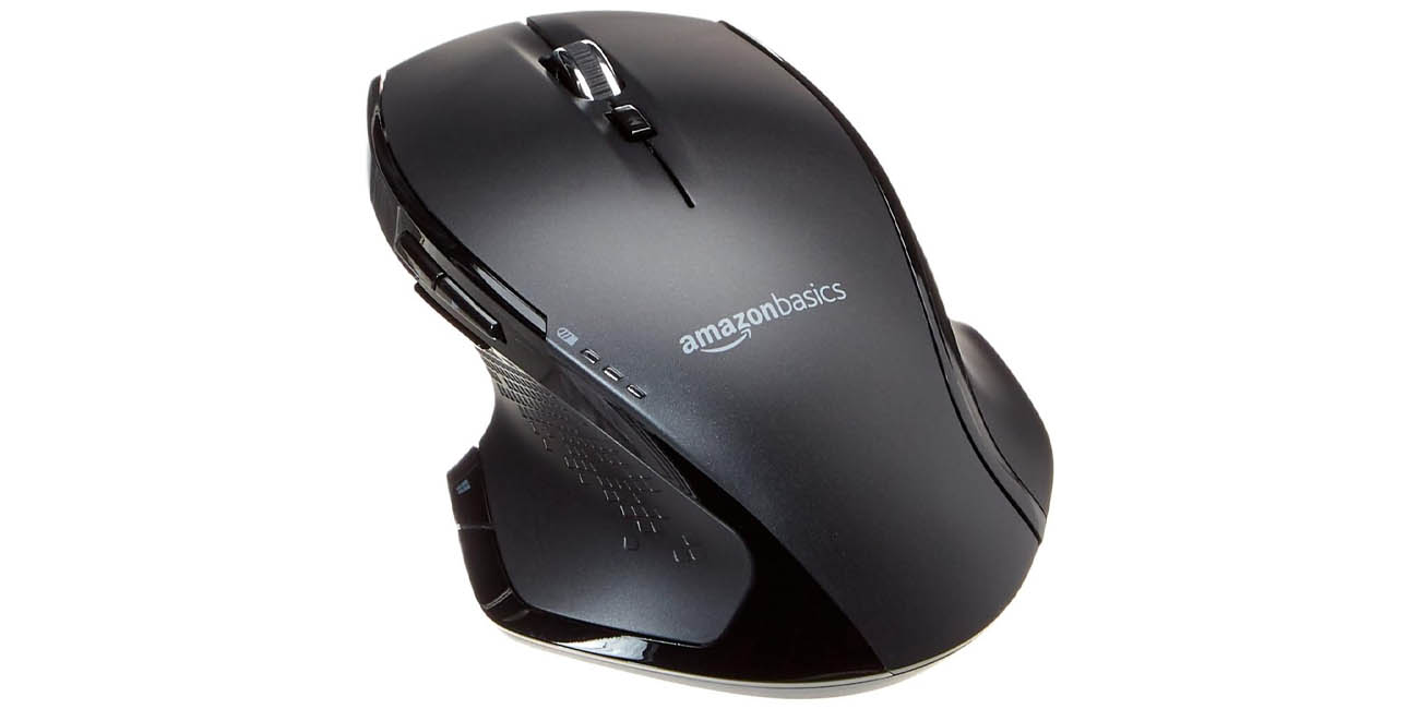 Ratón inalámbrico ergonómico Amazon Basics