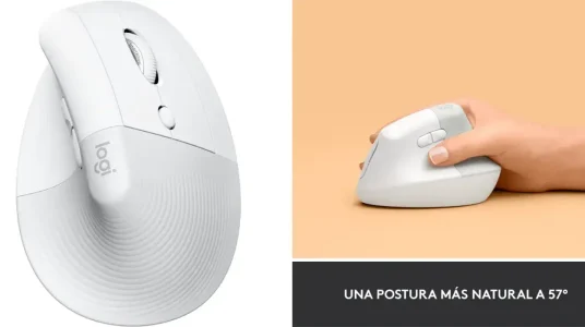 Ratón vertical inalámbrico Logitech Lift