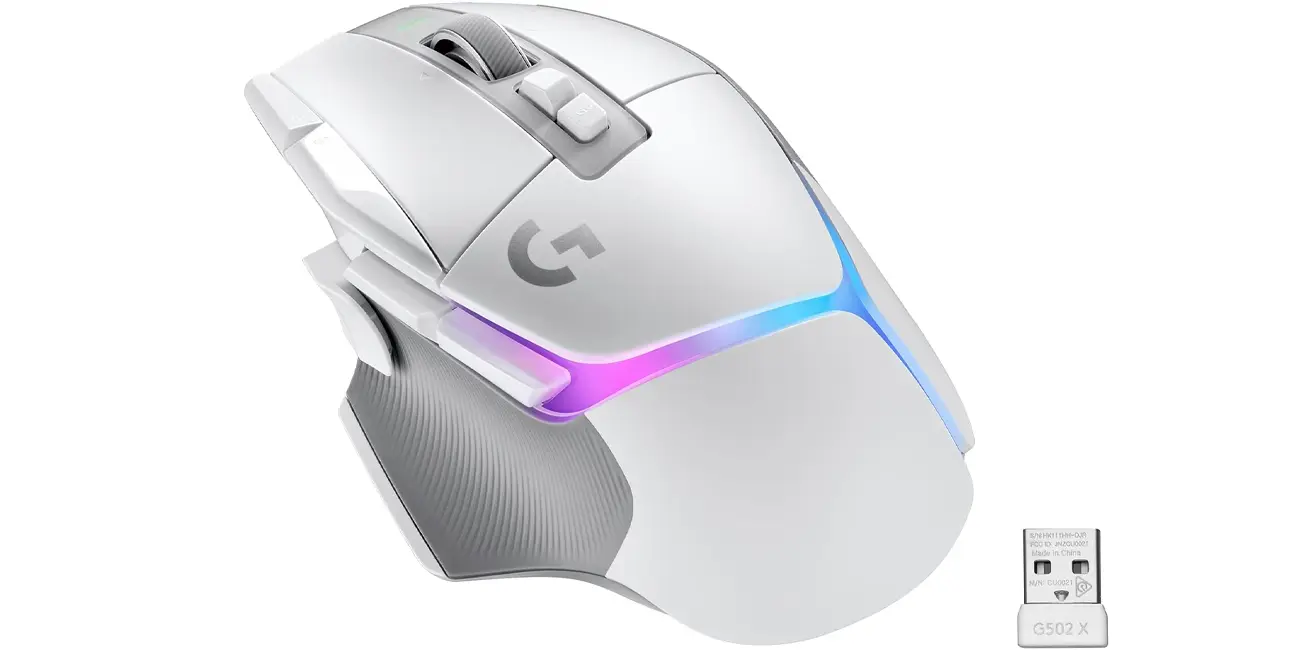 Ratón gaming Logitech G G502 X Plus Lightspeed