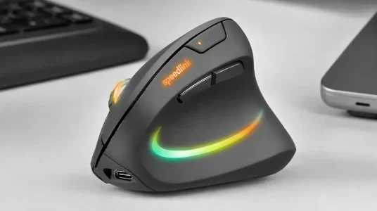 Speedlink PIAVO Pro, el ratón vertical que cuida tu postura mientras trabajas