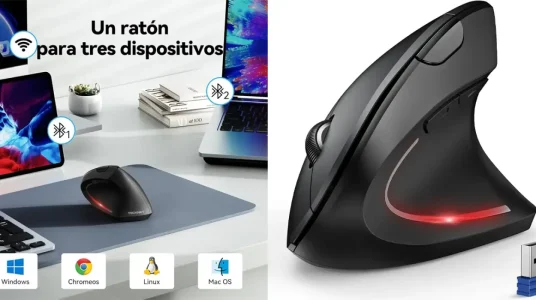 Ratón vertical inalámbrico TECKNET