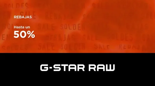 rebajas en G-Star