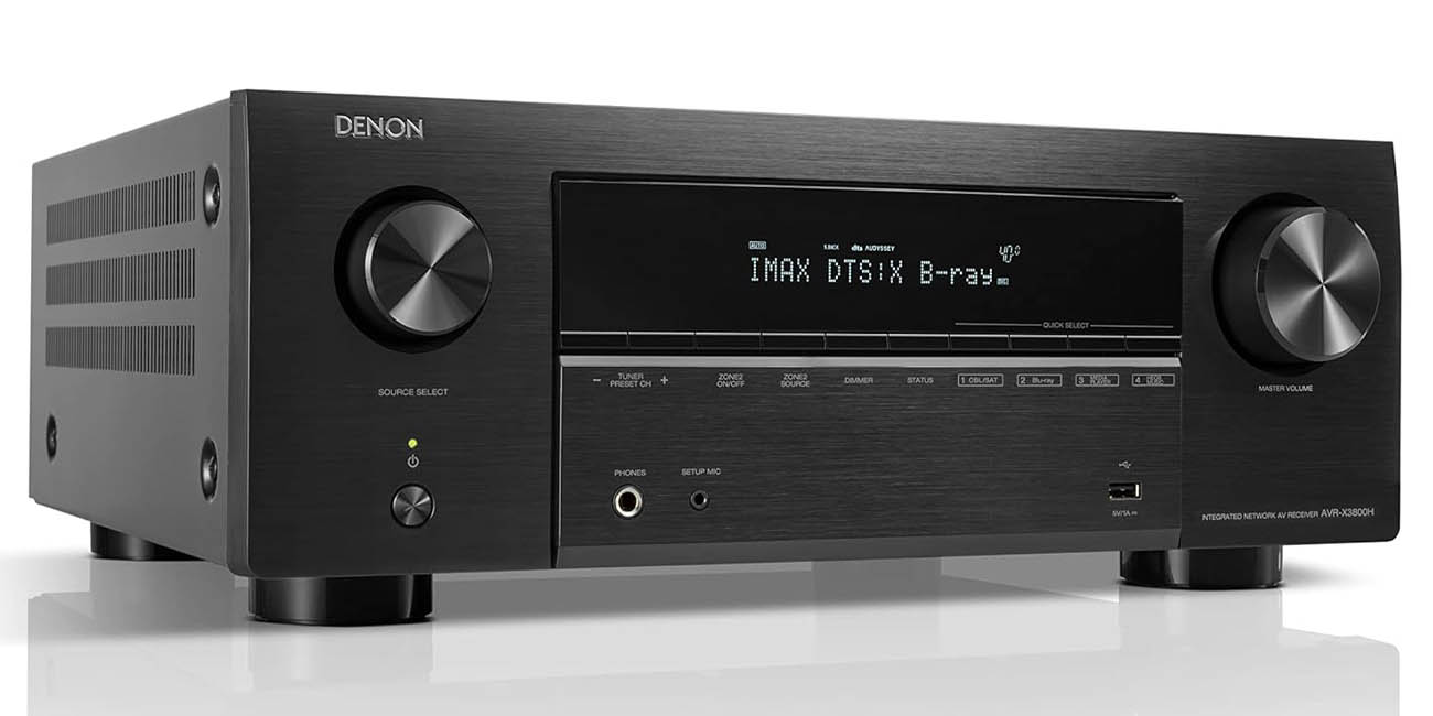 Receptor AV Denon AVC-X3800H de 9.4 canales