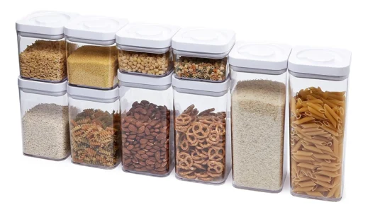 recipientes herméticos para almacenar alimentos Amazon Basics