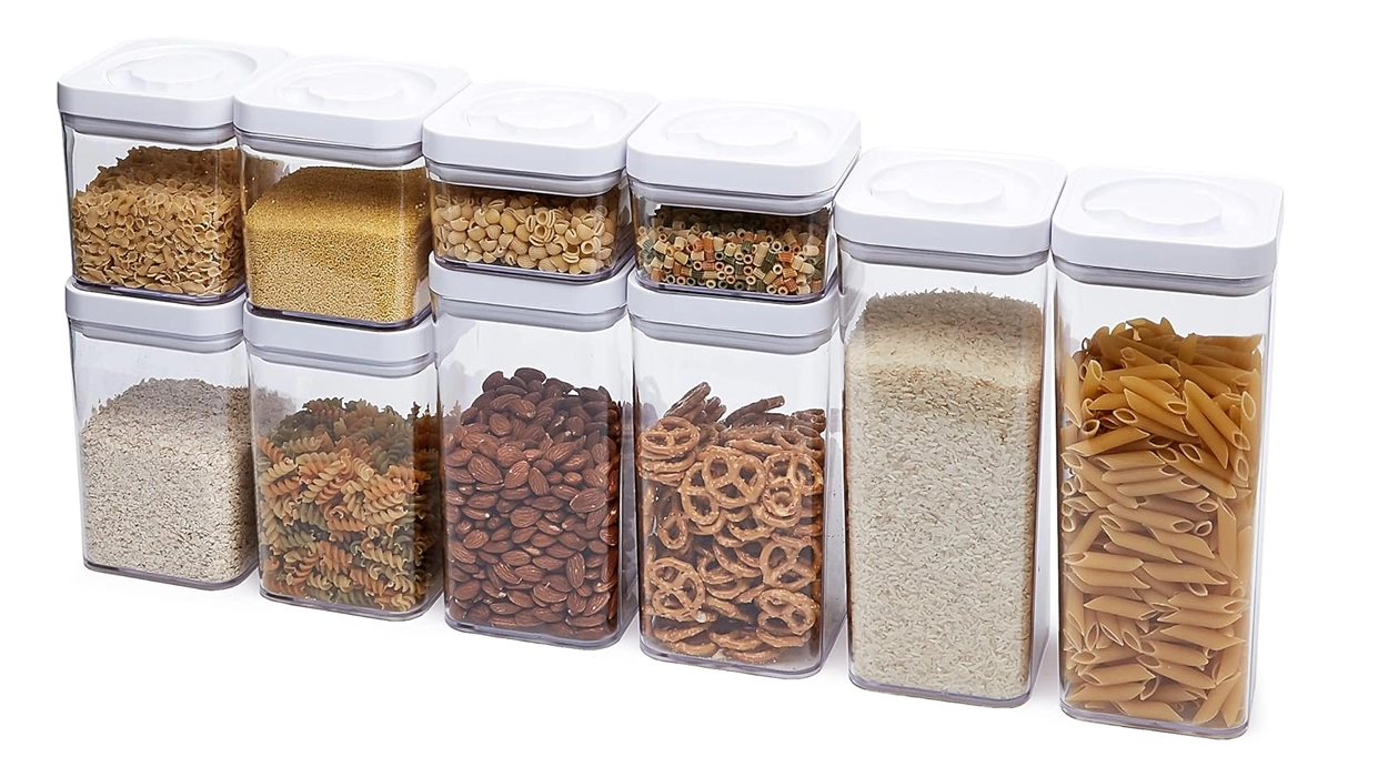 recipientes herméticos para almacenar alimentos Amazon Basics