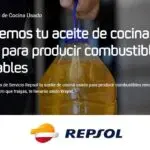 Recogida aceite usado Repsol