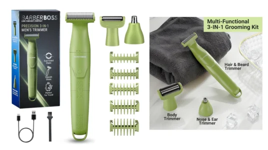 recortador afeitadora inalámbrica Barberboss