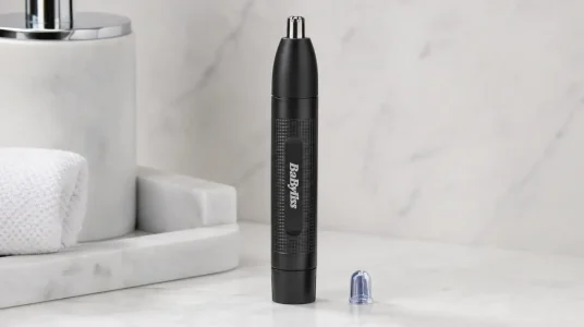 Recortadora BaByliss E650E para nariz y orejas con 2 cuchillas precisas