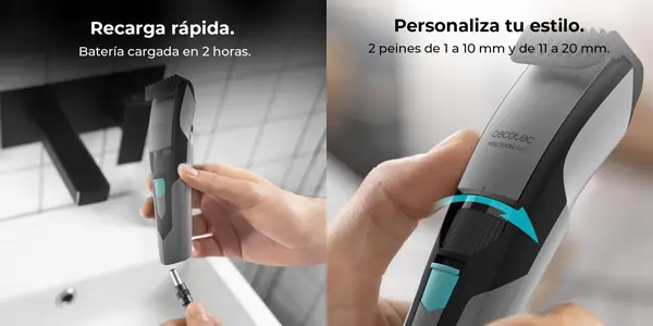 Recortadora de barba Cecotec PrecisionCare Barber