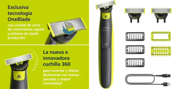 Recortadora Philips OneBlade 360 QP2824/31