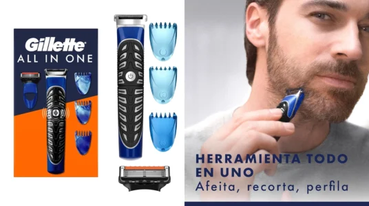 recortadora todo en 1 Gillette All in One