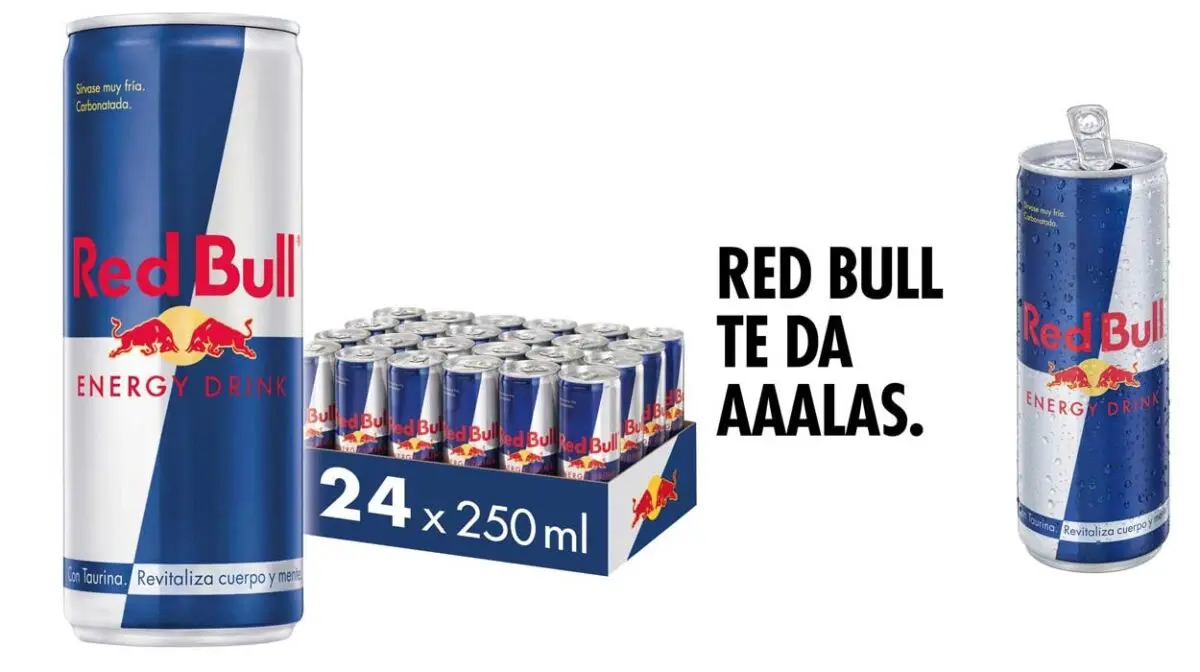 Pack x24 Latas Red Bull Energy Drink de 250 ml