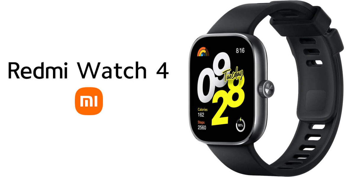 Reloj Xiaomi Redmi Watch 4 con pantalla AMOLED