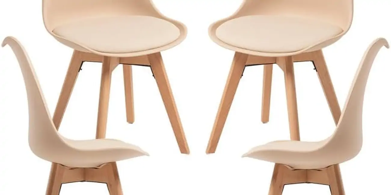 Regalos Miguel - Packs Sillas Comedor - Pack 4 Sillas Synk Basic - Arena