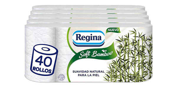 Regina Soft bamboo papel higiénico oferta