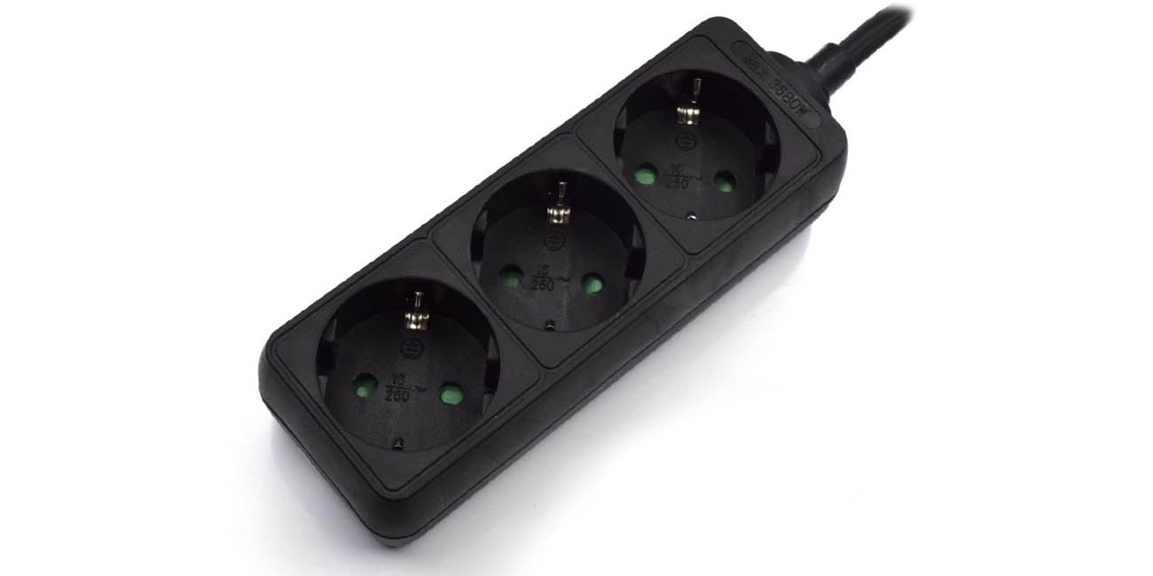 Regleta Ewent EW3932 de 3 tomas
