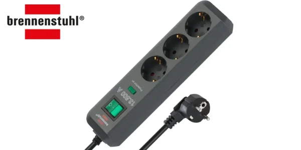 Regleta Brennenstuhl Eco-Line de 3 tomas