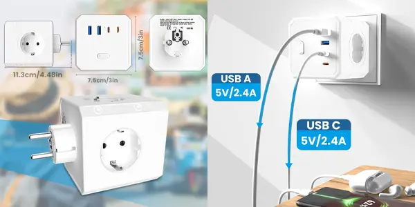 Regleta cubo BURNNOVE