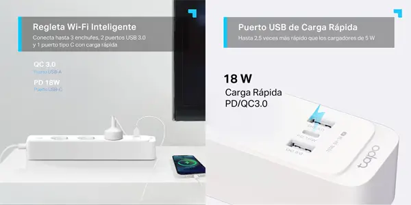 Regleta inteligente Tapo P300 WiFi