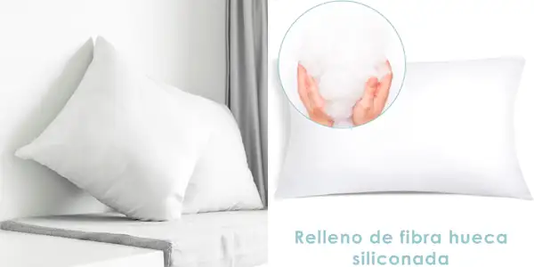 rellenos de cojín Aitsee de fibra hueca siliconada oferta