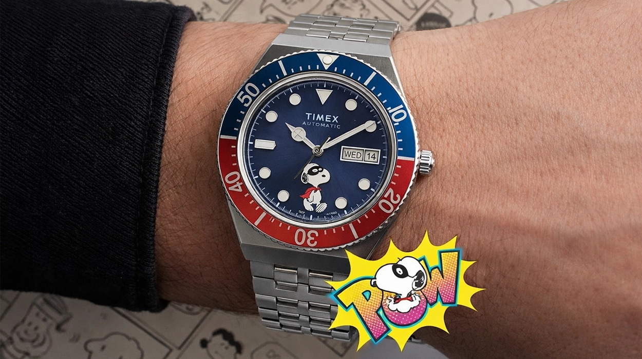 reloj Timex M79 Snoopy Peanuts automático de 40 mm