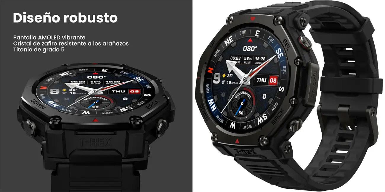 Reloj inteligente Amazfit T-Rex 3 Pro