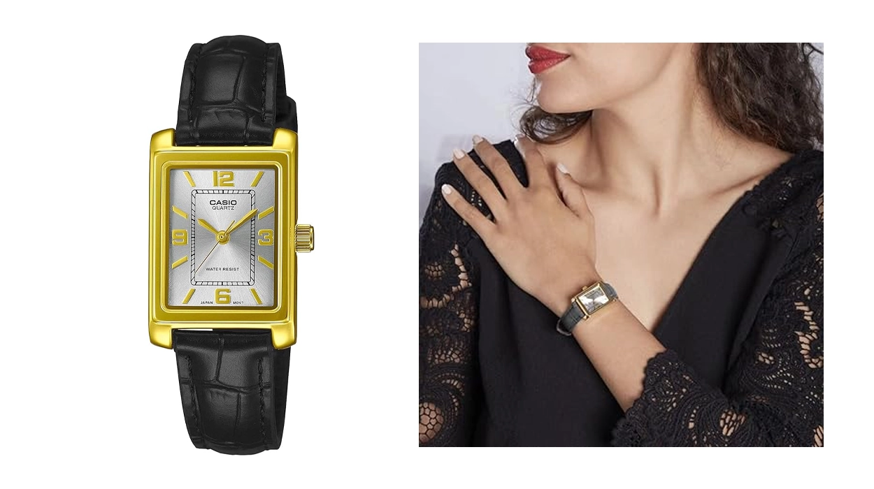 reloj analógico Casio LTP-1234 para mujer