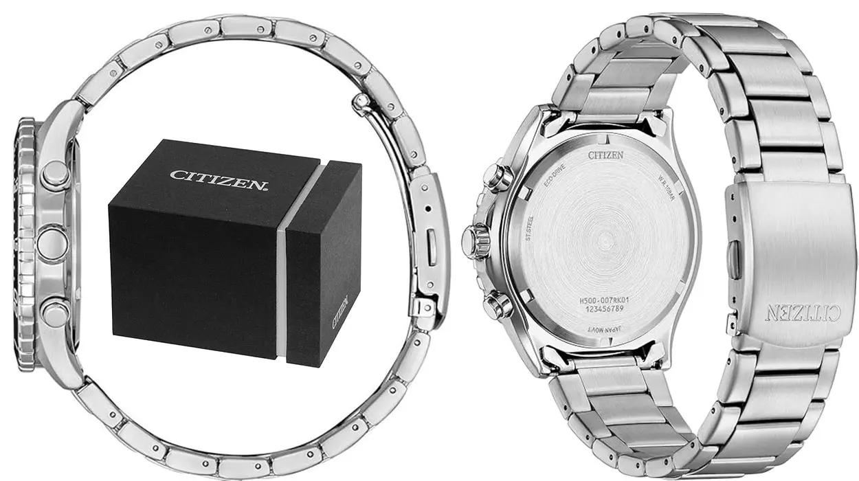 Reloj analógico de cuarzo Citizen AT2560-84X para hombre baratos