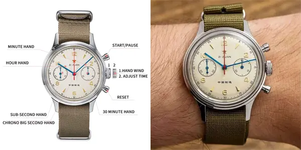 Reloj Red Star 1963 Chronograph